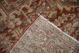 8x12.5 Vintage Distressed Heriz Carpet
