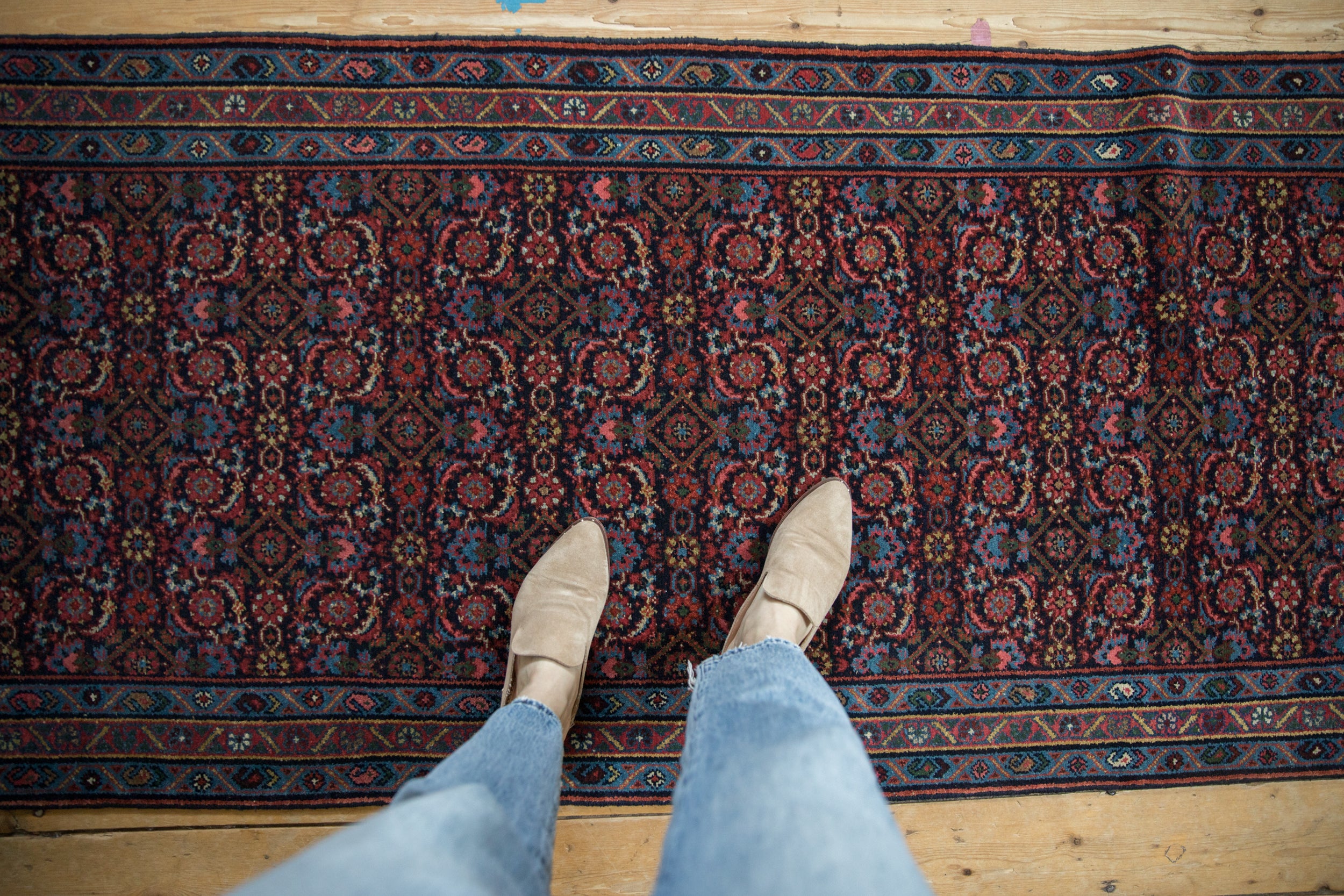 Vintage Engelas Rug Runner // ONH Item: ee004574, Image 1