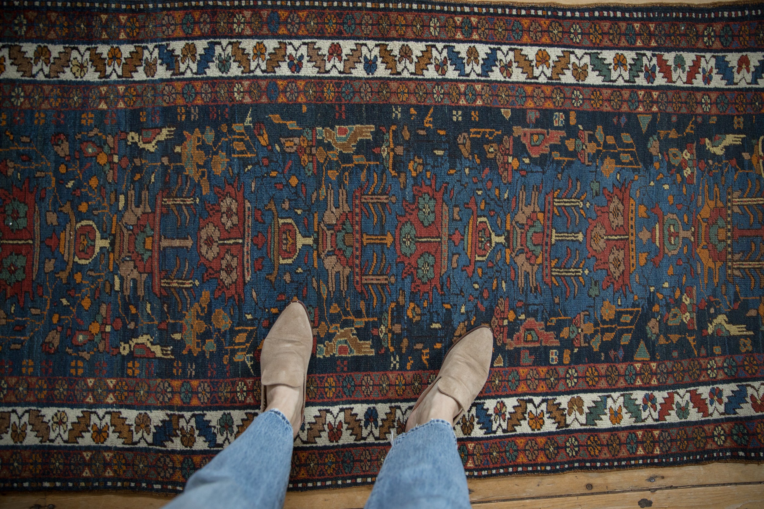 Vintage Northwest Persian Rug Runner // ONH Item: ee004602, Image 1