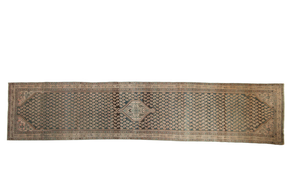 Vintage Fine Distressed Malayer Rug Runner // ONH Item: ee004612