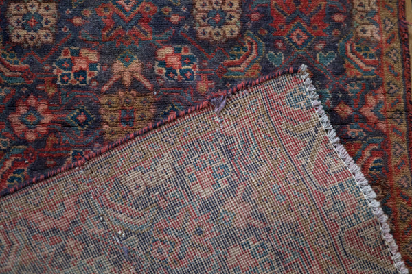 Vintage Fragment Tabriz Rug Runner // ONH Item: ee004618, Image 8