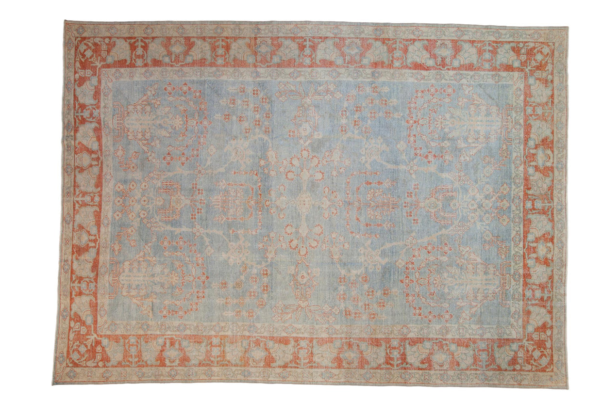 Vintage Distressed Mahal Carpet // ONH Item: ee004696