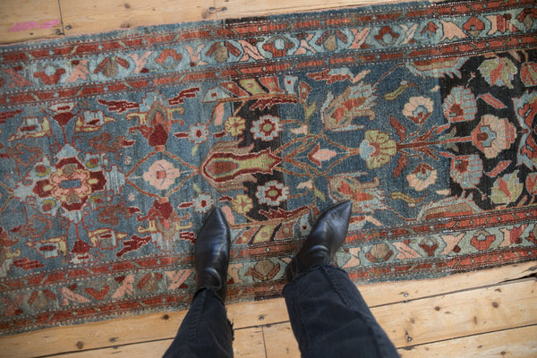 Vintage Distressed Mehreban Rug Runner // ONH Item: ee004776, Image 1