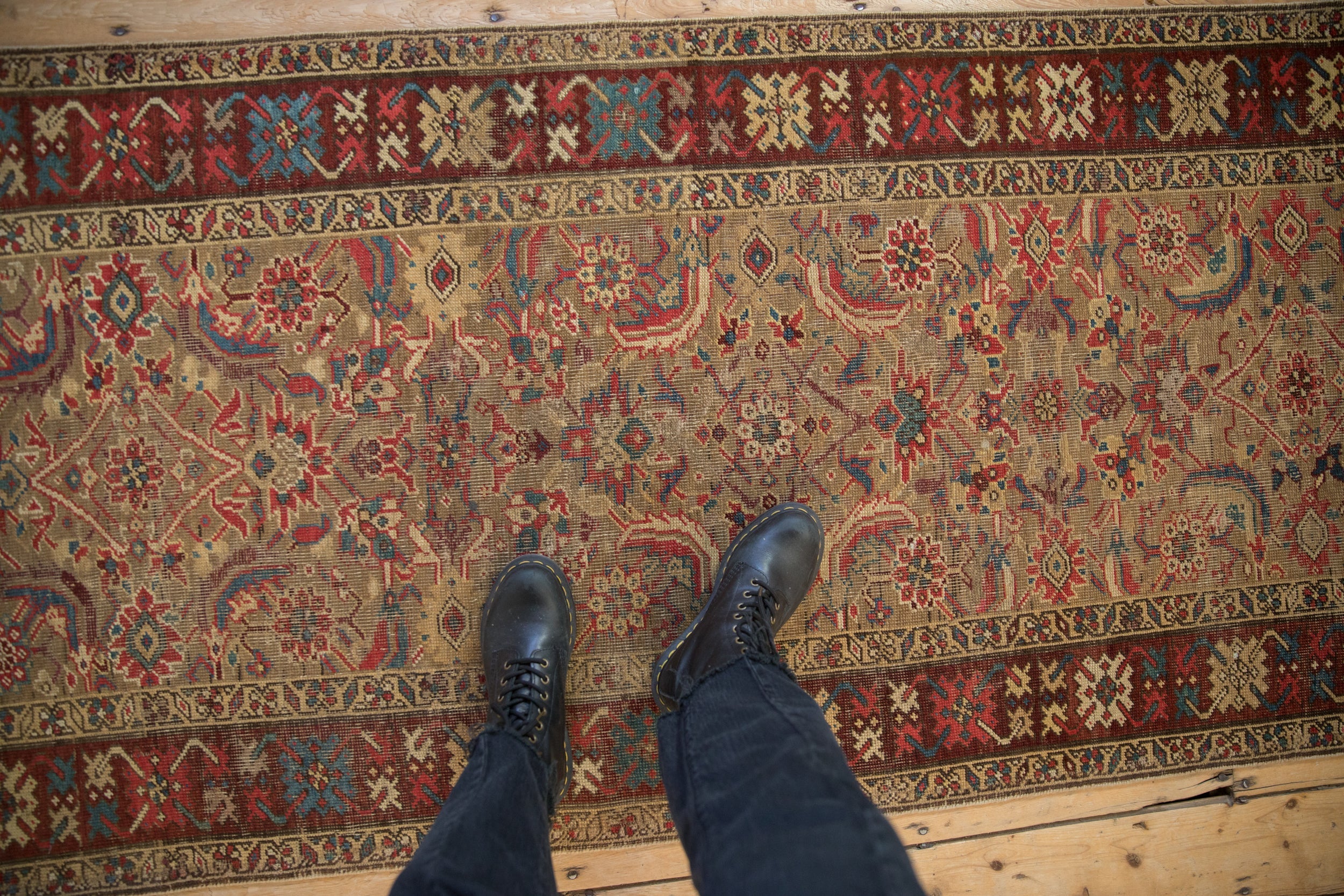 Antique Karabagh Rug Runner // ONH Item: ee004777, Image 1