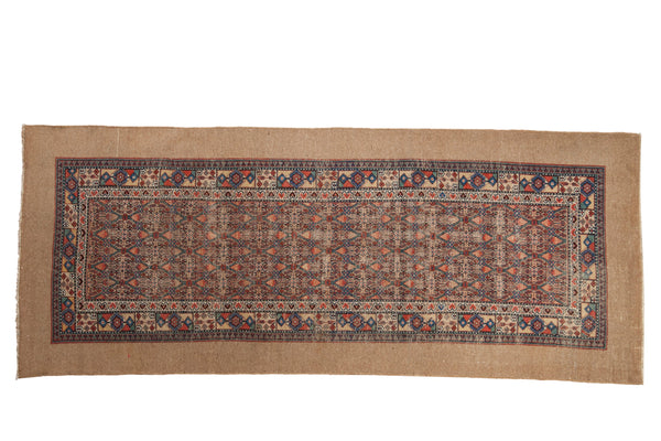 Antique Camel Hair Serab Rug Runner // ONH Item: ee004783