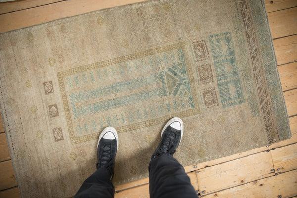 Vintage Distressed Belouch Rug // ONH Item: ee004784, Image 1
