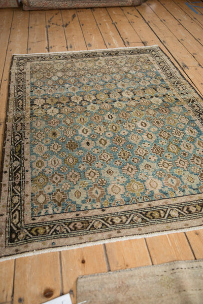 Vintage Distressed Malayer Square Rug // ONH Item: ee004786, Image 4