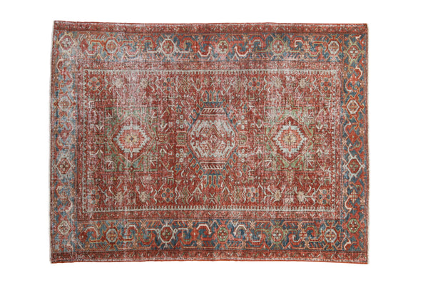 Vintage Distressed Karaja Rug // ONH Item: ee004796