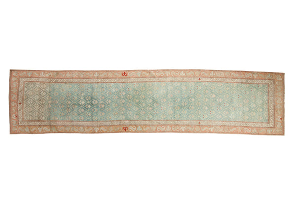Vintage Distressed Karabagh Rug Runner // ONH Item: ee004801