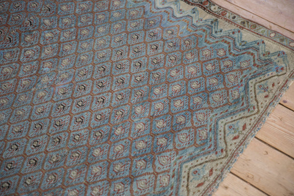 Antique Fine Distressed Malayer Square Rug // ONH Item: ee004804, Image 4