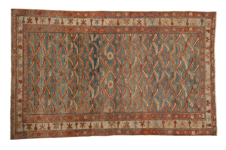 Vintage Distressed Malayer Rug // ONH Item: ee004806