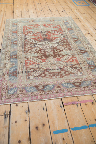 Vintage Distressed Caucasian Rug // ONH Item: ee004813, Image 5