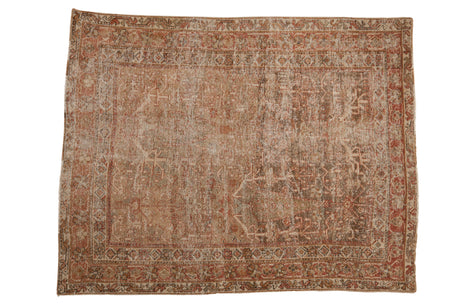 Vintage Distressed Mahal Rug // ONH Item: ee004816