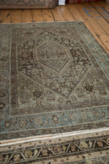 3.5x5 Vintage Overdyed Distressed Northwest Persian Rug