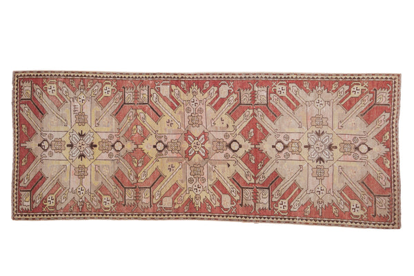 Antique Distressed Kazak Rug Runner // ONH Item: ee004826