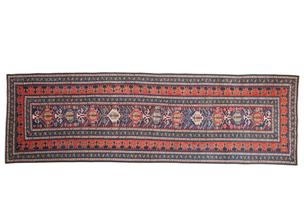 3.5x12.5 Antique Shirvan Rug Runner