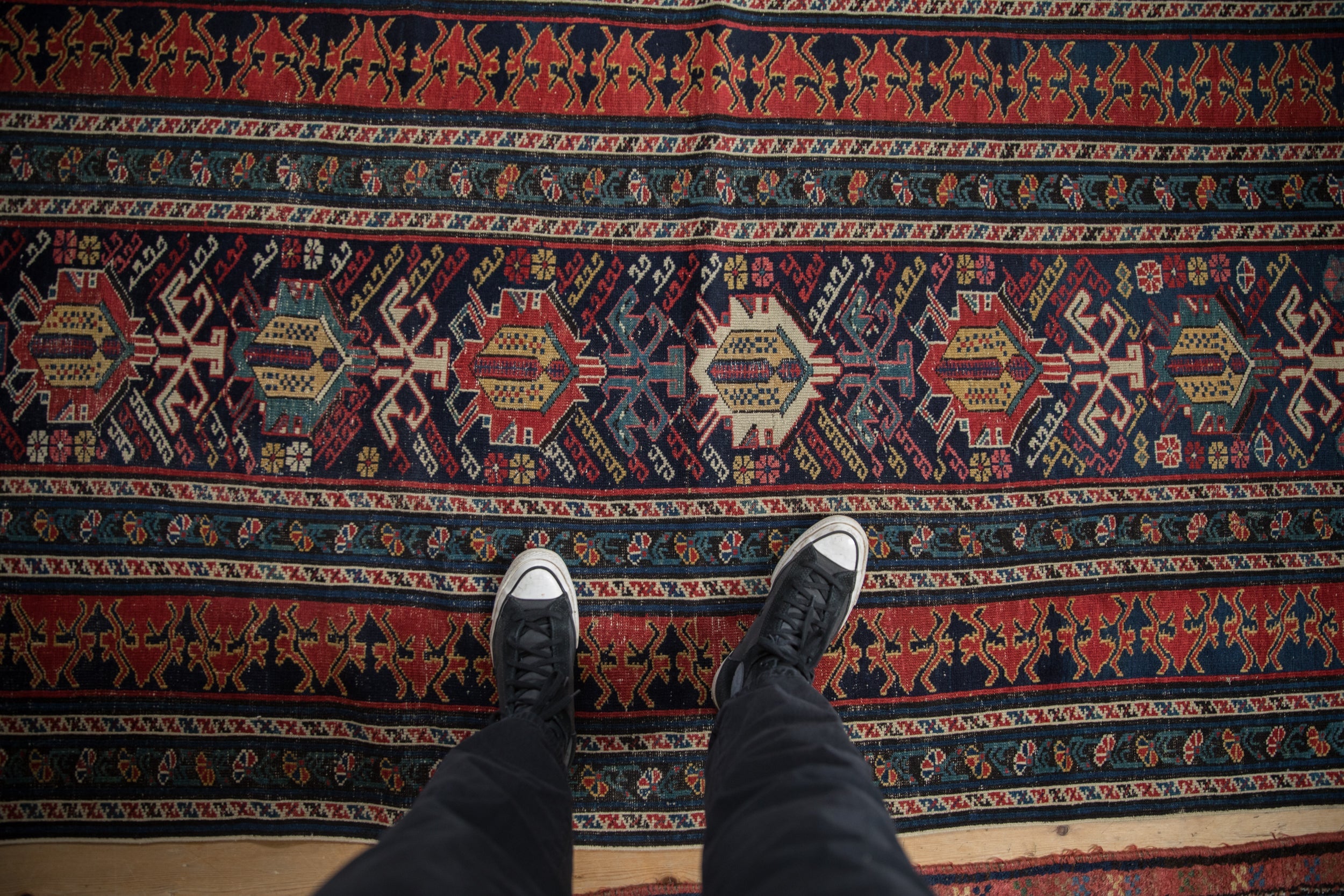 Antique Shirvan Rug Runner // ONH Item: ee004833, Image 1