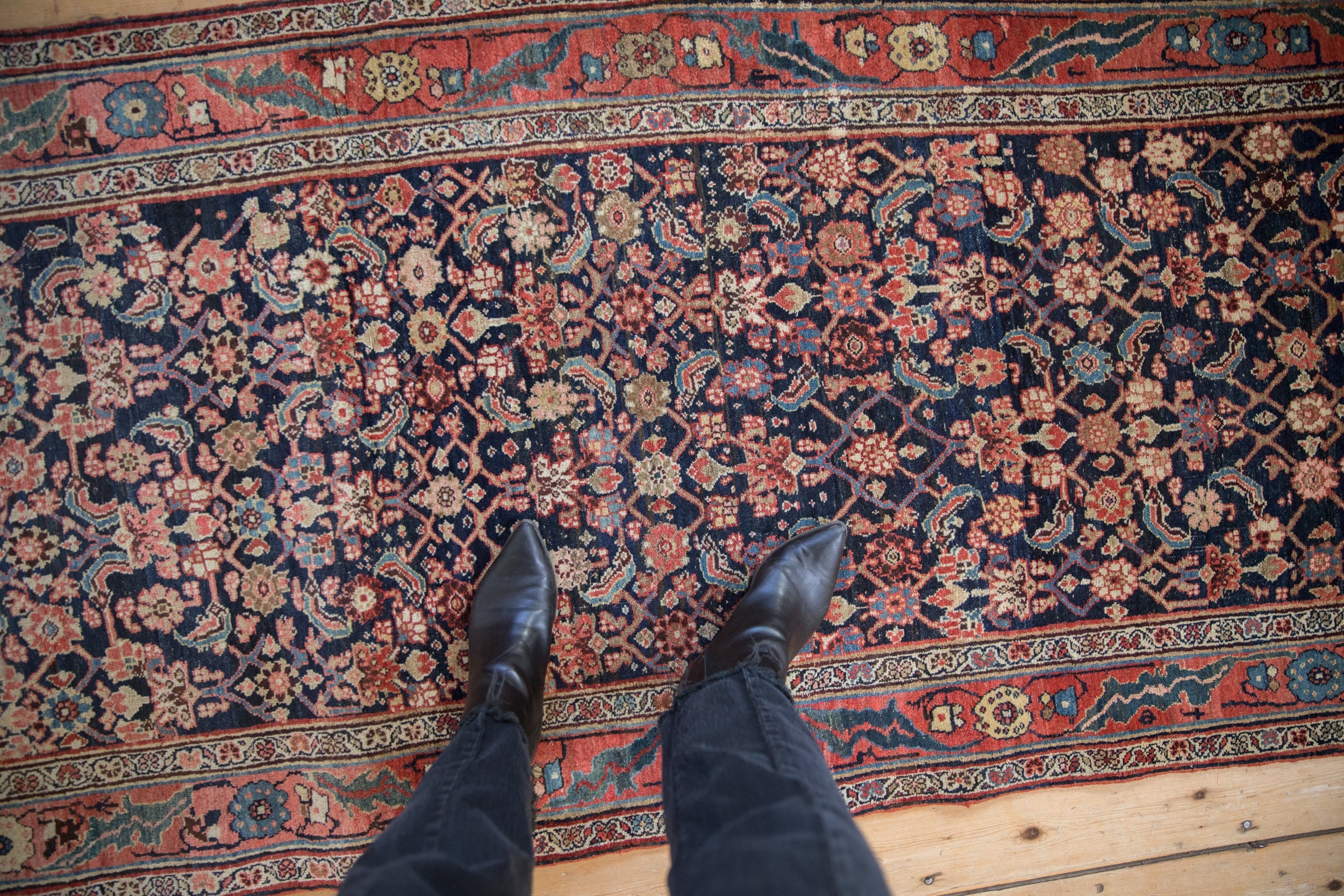 Vintage Bijar Rug Runner // ONH Item: ee004834, Image 1