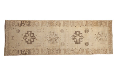Vintage Distressed Oushak Rug Runner // ONH Item: ee004839