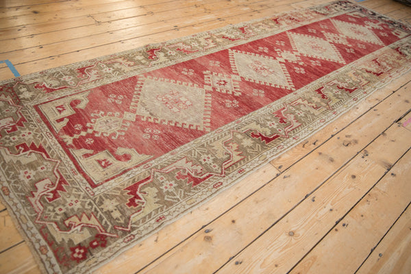 Vintage Distressed Oushak Rug Runner // ONH Item: ee004840, Image 6