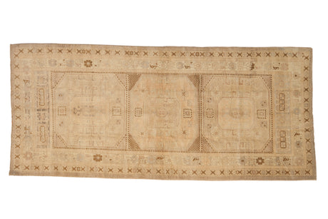 Vintage Distressed Oushak Rug Runner // ONH Item: ee004841