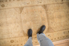 Vintage Distressed Oushak Rug Runner // ONH Item: ee004841, Image 1