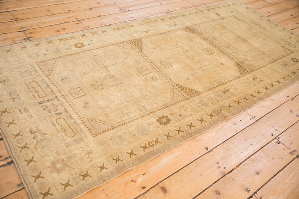 Vintage Distressed Oushak Rug Runner // ONH Item: ee004841, Image 9
