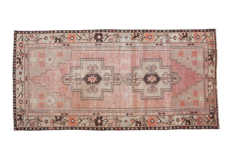 Vintage Distressed Oushak Rug Runner // ONH Item: ee004846