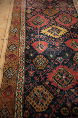 3x14.5 Vintage Bijar Rug Runner