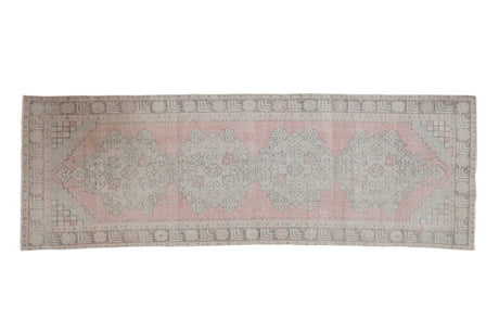 Vintage Distressed Oushak Rug Runner // ONH Item: ee004849