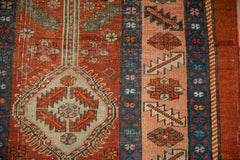 3x14.5 Antique Heriz Rug Runner