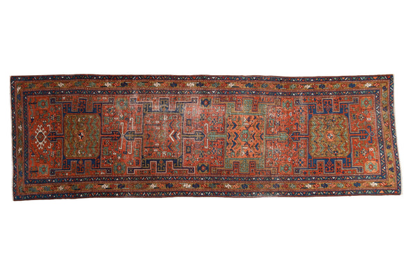 Antique Heriz Rug Runner // ONH Item: ee004854