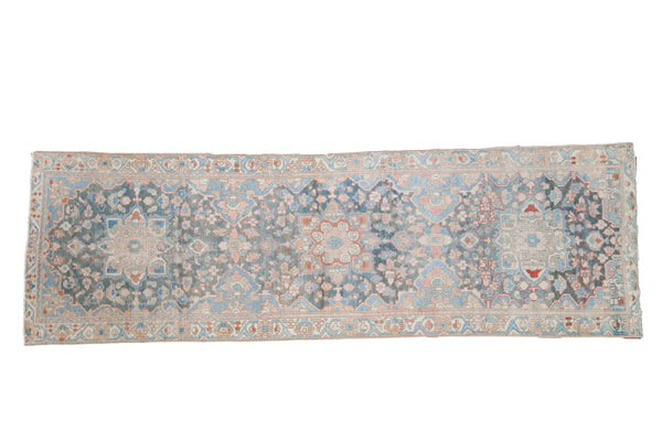 Vintage Distressed Bakhtiari Rug Runner // ONH Item: ee004855