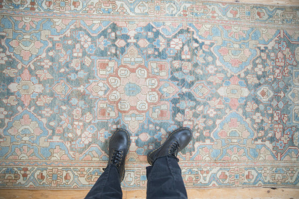 Vintage Distressed Bakhtiari Rug Runner // ONH Item: ee004855, Image 1