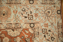 9.5x12.5 Vintage Distressed Tabriz Carpet