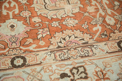 9.5x12.5 Vintage Distressed Tabriz Carpet