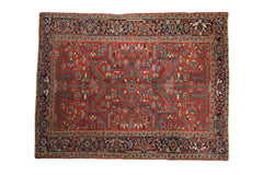 6.5x8.5 Vintage Heriz Carpet