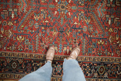 6.5x8.5 Vintage Heriz Carpet