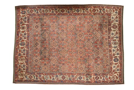 Vintage Distressed Mahal Carpet // ONH Item: ee004872