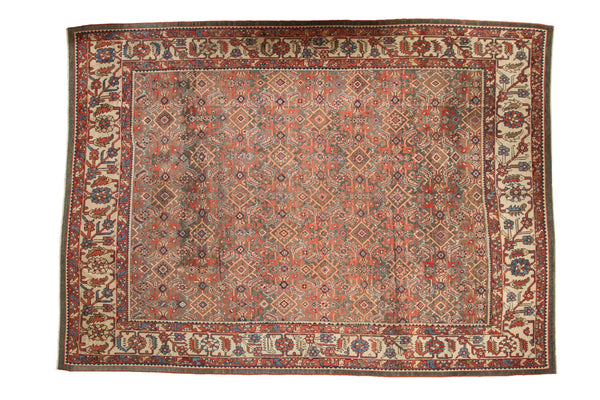 Vintage Distressed Mahal Carpet // ONH Item: ee004872