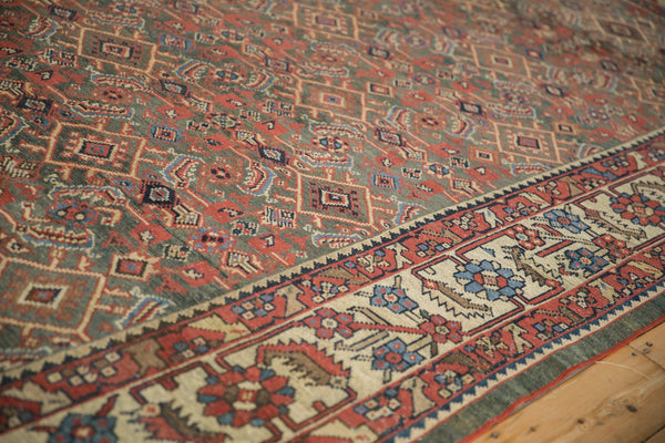 Vintage Distressed Mahal Carpet // ONH Item: ee004872, Image 7