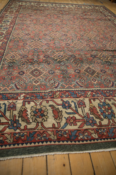 Vintage Distressed Mahal Carpet // ONH Item: ee004872, Image 8