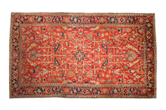 7x11.5 Vintage Heriz Carpet