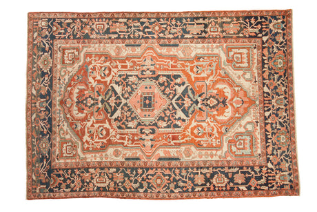 7.5x10.5 Antique Serapi Carpet