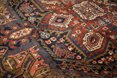 7.5x10.5 Vintage Heriz Carpet