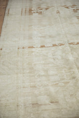 4.5x10.5 Vintage Distressed Oushak Rug Runner