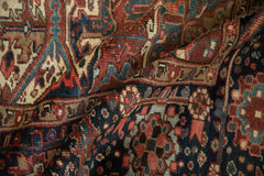 8x11.5 Vintage Heriz Carpet