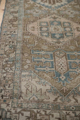 3x11 Vintage Distressed Heriz Rug Runner