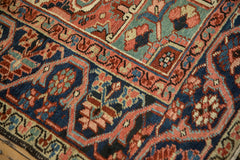 9.5x12 Vintage Heriz Carpet