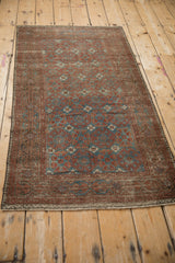 RESERVED 2.5x5 Vintage Distressed Belouch Rug Runner